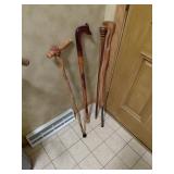 Wooden Walking Canes Collection