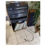 Panasonic Stereo System With Records & CD Player