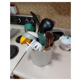 Kitchen Utensils in Crock