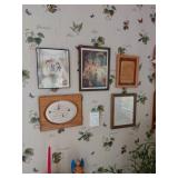 Wall Art and Decor Group With Figurine