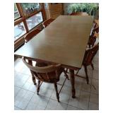 Hale Company 71in Dining Table With 6 Chairs
