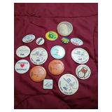 Pinback Buttons and Badge Lot