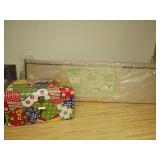 Sewing Box With Notions and Bias Cutting Board