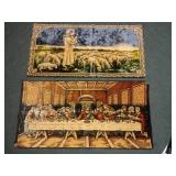 19x36 Biblical Scene Tapestry Rugs