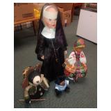 25-Inch Nun Doll With Religious Habit