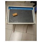 Children's Folding Chalkboard Desk 18.5x12x22