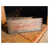 Yuengling & Son Wooden Crate Pottsville PA