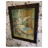 Guardian Angel Print, 20 x 24 Framed
