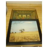 Two Framed Prints, Including The Last Supper, 13x1