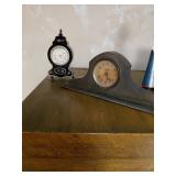 Westclox and Miracle Mantel Clocks Pair