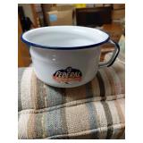 Federal Brand Enamelware Chamber Pot