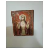 Sacred Heart of Jesus Religious Plaque