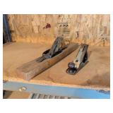Stanley No. 5 Plane and Wood Jack Plane Pair