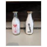 Glass Dairy Milk Bottles