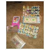 Sewing Thread Spools and Bobbins Lot
