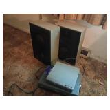Toshiba VCR, Magnavox DVD Player, Speaker Pair
