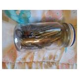 Vintage Keys in Jar