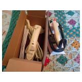 Proctor Silex and Black+Decker Irons with Ironing