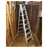 Metal Folding Step Ladder with Platform