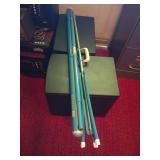 DA-LITE Silver Flyer Portable Projection Screen