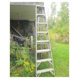 Aluminum Extension Ladder Outdoor Use