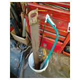 Hand Saw Lot with Crosscut Saw