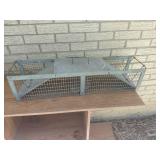 Metal Wire Mesh Live Animal Trap Approx 30.5in