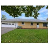 Brick Ranch House With Attached Garage On Acreage