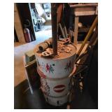 Sunoco Motor Oil Drum With Hardware