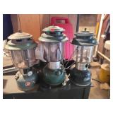 Coleman Lanterns Vintage Mixed Lot of 3