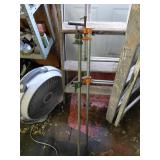 Two 3/4 Inch Pipe Clamps