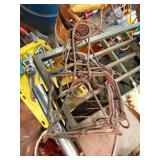 Large Rusty Metal Animal Trap