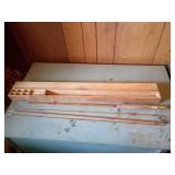 Four-Piece Bamboo Fly Fishing Rod in Wooden Case