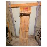 Apollo Vintage Wooden Toboggan Sled