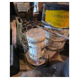 Vintage Kerosene Heater with Metal Guard