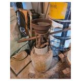Vintage Propane Tank and Burner Stove