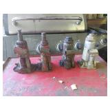 4 Hydraulic Bottle Jacks