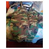 Camouflage Quilted Jacket Size 42