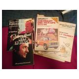 Automotive and Hobby Manual Book Lot