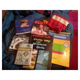 Lot: Books, Manuals, Maps, Flag