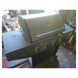 BBQ Pro 4-Burner Gas Grill with Side Burner