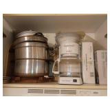 Kitchenware: Coffeemaker, Steamer, Bowls