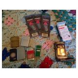 Zippo and Other Lighters with Accessories