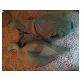 Plastic Turkey Decoys With Netting Bundle