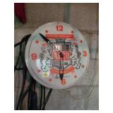 Vintage ADCO Plastic and Metal Wall Clock