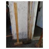 Sledgehammers with Wooden Handles