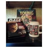 NASCAR Collectible Set: Book, Mug, Dale DVD