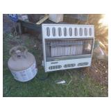 Glo-Warm Propane Gas Heater with Tank