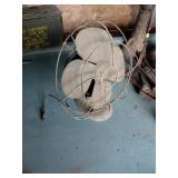 Metal Desk Fan with Wire Cage