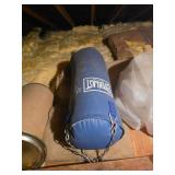Everlast Blue Punching Bag with Chains